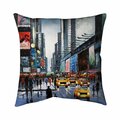 Begin Home Decor 26 x 26 in. Peak Hour-Double Sided Print Indoor Pillow 5541-2626-CI223